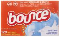 🧺 bounce dryer sheets, 120 count - fresh linen scented fabric softener logo