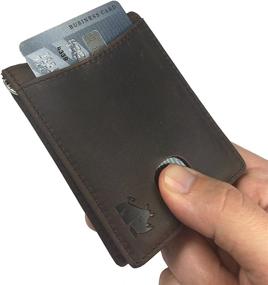 img 2 attached to 🦏 Enhanced Rhino RFID Blocking Pull Tab Wallet