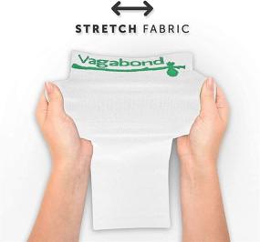 img 1 attached to 🧦 Vagabond Wide Calf Plus-Size Compression Socks Sleeves - Soothing Comfort for DVT with Large Cuffs - Ideal for Travel