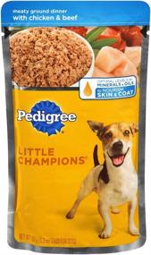 img 1 attached to 🐶 Variety Packs of Pedigree Little Champions Wet Dog Food