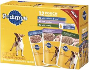 img 2 attached to 🐶 Variety Packs of Pedigree Little Champions Wet Dog Food