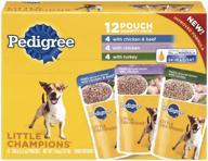 🐶 variety packs of pedigree little champions wet dog food logo