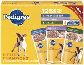 img 4 attached to 🐶 Variety Packs of Pedigree Little Champions Wet Dog Food