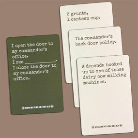 img 2 attached to 🎖️ Disgruntled Decks: Army Themed Expansion Pack - The Ultimate Card Game for Veterans