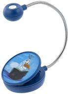 📚 withit disney frozen 2 clip on book light – olaf 3d – dimmable led reading light for kids логотип