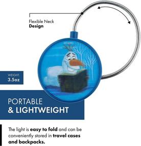 img 2 attached to 📚 WITHit Disney Frozen 2 Clip On Book Light – Olaf 3D – Dimmable LED Reading Light for Kids