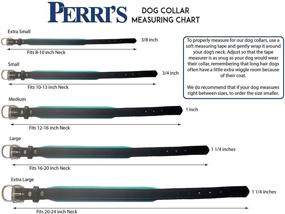 img 1 attached to 🐶 Perri's Leather Dog Collar - Enhance your Pet's Style with Premium Quality