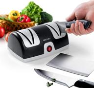 🔪 secura 2-stage electric knife sharpener: quickly sharpening system for kitchen knives logo