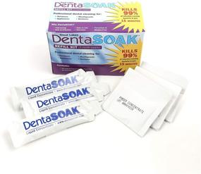 img 1 attached to 🦷 Набор DentaSOAK для пополнения - очиститель для заглушки рта, ретейнера, протеза и аппликатора – без персульфатов – безопасный и безалкогольный – на 3 месяца – с освежающим мятным ароматом.