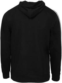 img 1 attached to Adidas Essentials 3 Stripes Pullover Hoodie Men's Clothing in Active