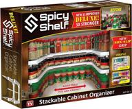 🌶️ spicy shelf deluxe: the ultimate expandable spice rack & pantry organizer set - as seen on tv! logo