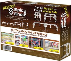 img 3 attached to 🌶️ Spicy Shelf Deluxe: The Ultimate Expandable Spice Rack & Pantry Organizer Set - As Seen on TV!