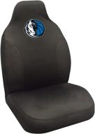 🏀 dallas mavericks polyester seat cover: ultimate nba fan accessory! logo
