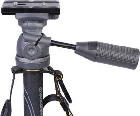 img 2 attached to 📷 Vanguard VEO 2S AM-234TP Monopod with VEO 2 PH-28 2-Way Panhead: An Optimal Support System for Enhanced Stability and Flexibility