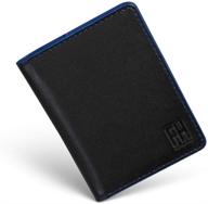 signature rfid bifold wallet black logo