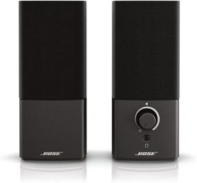 img 3 attached to Black Bose Companion 2 Series III Multimedia 💻 Speakers with 3.5mm AUX & PC Input for PC