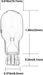 img 3 attached to Landscape Bulb T5 12V: Efficient 7W Xenon Light 💡 Bulbs for Landscape Lights, Cabinets & Automotive - 10 Pack