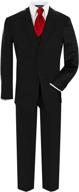 👔 boys formal dresswear black suits & sport coats - gn214 boys clothing logo