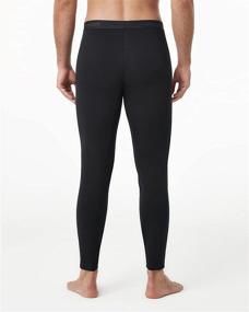 img 2 attached to LAPASA Men's Fleece Lined Thermal Underwear Bottoms - Light, Mid, and Heavy Weight Pants - Available in 1 and 2 Packs (Thermoflux M10, M56, M25)