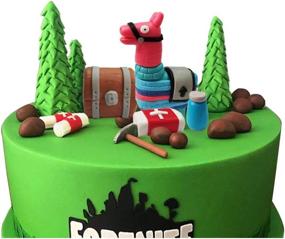 img 3 attached to 🎂 GmakCeder Llama Game Cake Topper Set - Medkit Chest & Chug Tool - NEW Set