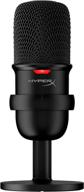 hyperx solocast: usb condenser gaming microphone for pc, ps4, 🎙️ ps5, and mac – perfect for gaming, streaming, podcasts, twitch, youtube, discord logo