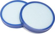 🔵 ltwhome replacement primary blue sponge filter for hoover windtunnel & elite whole house vacuums – pack of 2 logo