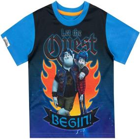 img 2 attached to 🧙 Magical Disney Boys' Onward T-Shirt: Unleash the Adventure!