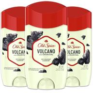 💪 old spice antiperspirant & deodorant for men: invisible solid, volcano charcoal scent - pack of 3, 2.6 oz logo