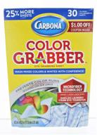 улучшите свой опыт стирки с помощью салфеток color grabber от carbona логотип