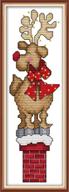 captaincrafts stamped preprinted embroidery beginner needlework in cross-stitch logo