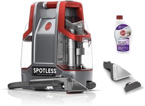 img 4 attached to 🧼 Powerful and Portable: Hoover Spotless FH11300PC Carpet & Upholstery Spot Cleaner in Vibrant Red