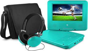 img 4 attached to 📀 Ematic EPD707TL 7-inch Portable DVD Player with Matching Headphones and Bag