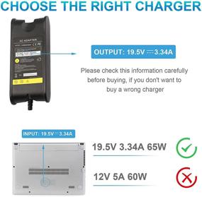 img 1 attached to 🔌 Fancy Buying AC Power Adapter Charger for Dell 09RN2C 0HN662 0TR82J 1XRN1 6TFFF 6TM1C 9RN2C A065R039L AA65NM121 CN-0928G4 CN-0K9TGR DA65NM111-00 DA65NS3-00 FA45NE1-00 HA65NM130 LA65NE1-01 +Power Cord: Efficient and Reliable Charging Solution for Dell Devices