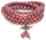 anzhongli 108 prayer beads mala bracelet necklace for men and women, 6mm/8mm meditation and yoga beads logo