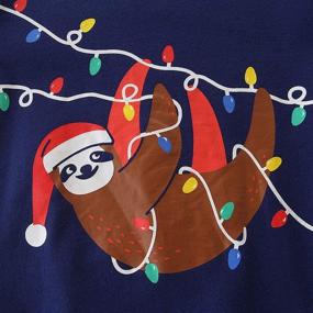 img 3 attached to EULLA Christmas Sweatshirt Sweater Graphic Boys' Apparel