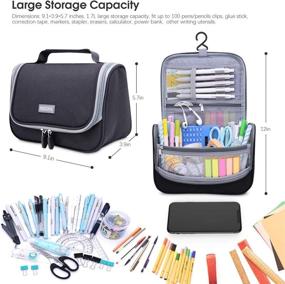 img 2 attached to Aiscool Capacity Organizer Stationery Separation Storage & Organization