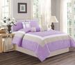 purple alternative comforter bedding pillows logo