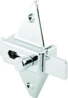 🚻 universal restroom stall latch - prime-line ph 17039 slide latch (1pk) - chrome plated, diecast construction - easy to install - fits any door thickness - 2-3/4” hole centers логотип