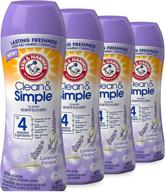 ароматизатор для стирки arm & hammer lavender escape clean & simple in-wash scent booster (18 унций, 4 штуки) логотип