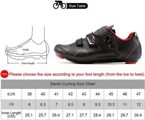 img 2 attached to 🚴 Santic Road Cycling Shoes - High-Performance Riding Shoes for Road Biking