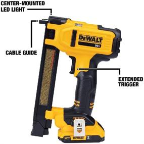 img 3 attached to 💪 Powerful and Efficient: DEWALT DCN701B Cordless Cable Stapler for All Your Stapling Needs!