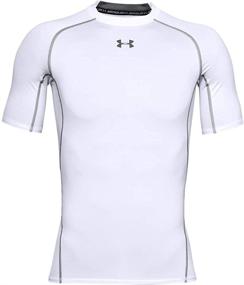 img 4 attached to 🔥 Stay Cool and Compressed with Under Armour Men's HeatGear Short Sleeve Compression T-Shirt