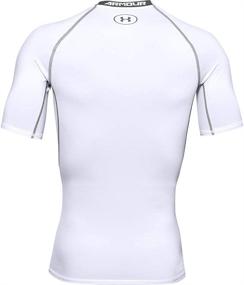 img 2 attached to 🔥 Stay Cool and Compressed with Under Armour Men's HeatGear Short Sleeve Compression T-Shirt