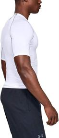 img 3 attached to 🔥 Stay Cool and Compressed with Under Armour Men's HeatGear Short Sleeve Compression T-Shirt