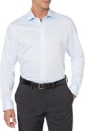 👔 classy & wrinkle-free: buttoned stretch twill non iron sleeve men's shirts logo