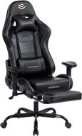 🎮 enhance your gaming experience with the kasorix gaming chair: adjustable armrest, high back, footrest - 8512black logo