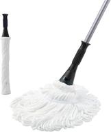 🧹 eyliden mop with 2 reusable heads: easy wring twist mop for effective floor cleaning logo