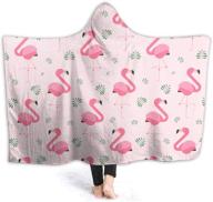 mystcover flamingo blanket flannel lightweight logo