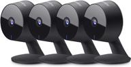 📷 laview 4pcs security cameras, indoor 1080p home security wi-fi cameras for pets, motion detection, two-way audio, night vision, alexa compatible, ios & android & web access logo