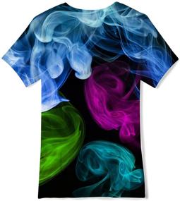 img 3 attached to 👕 Vibrant Tie Dye T Shirt Graphic: Colorful Tops, Tees & Shirts for Boys' Clothing